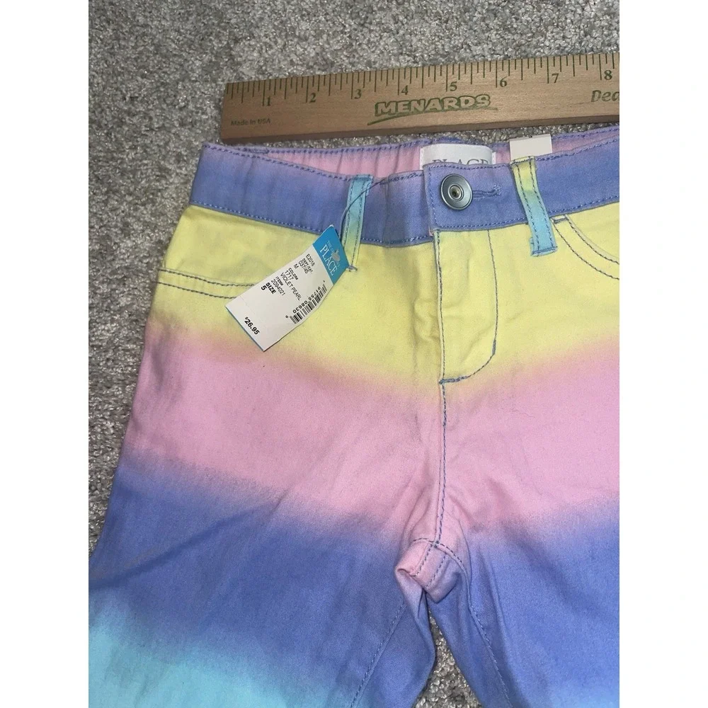 TCP‎ Girls Rainbow Adjustable Pants Size 5 NEW